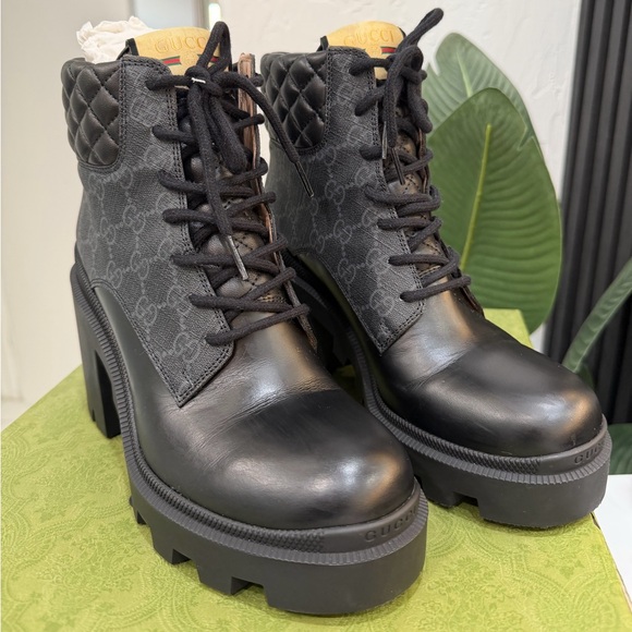 Gucci Black Heeled Boots - Picture 13 of 13